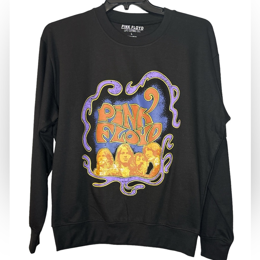 PINK FLOYD SIZE L BAND RETRO SWEATSHIRT
